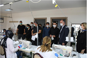 Engelli Öğrencilerin Maskeleri İnegöl Belediyesi’nden