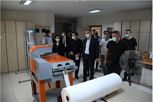 Engelli Öğrencilerin Maskeleri İnegöl Belediyesi’nden