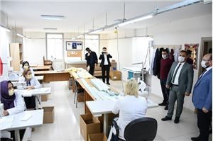 Kahveciler Ve Şoförlerin Maskeleri İnegöl Belediyesi’nden