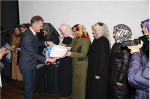 İnesmek'te 772 Kursiyer Sertifika Aldı