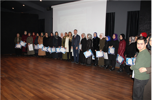 İnesmek'te 772 Kursiyer Sertifika Aldı