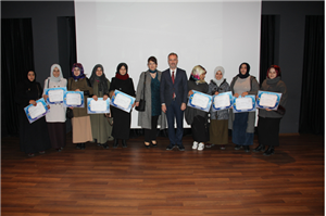 İnesmek'te 772 Kursiyer Sertifika Aldı