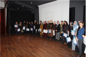 İnesmek'te 772 Kursiyer Sertifika Aldı