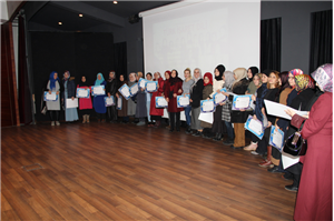 İnesmek'te 772 Kursiyer Sertifika Aldı