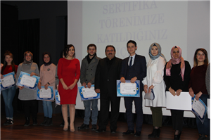 İnesmek'te 772 Kursiyer Sertifika Aldı