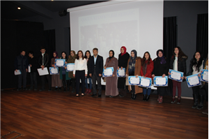 İnesmek'te 772 Kursiyer Sertifika Aldı