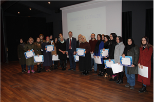 İnesmek'te 772 Kursiyer Sertifika Aldı